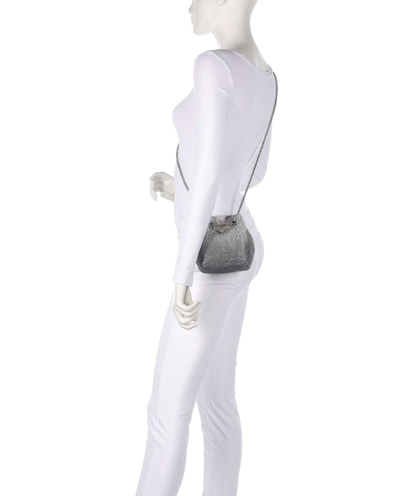 Guess Zalina Shoulder bag silver