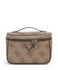 Guess Berta Maxi 4G Toiletry bag latte logo/brown