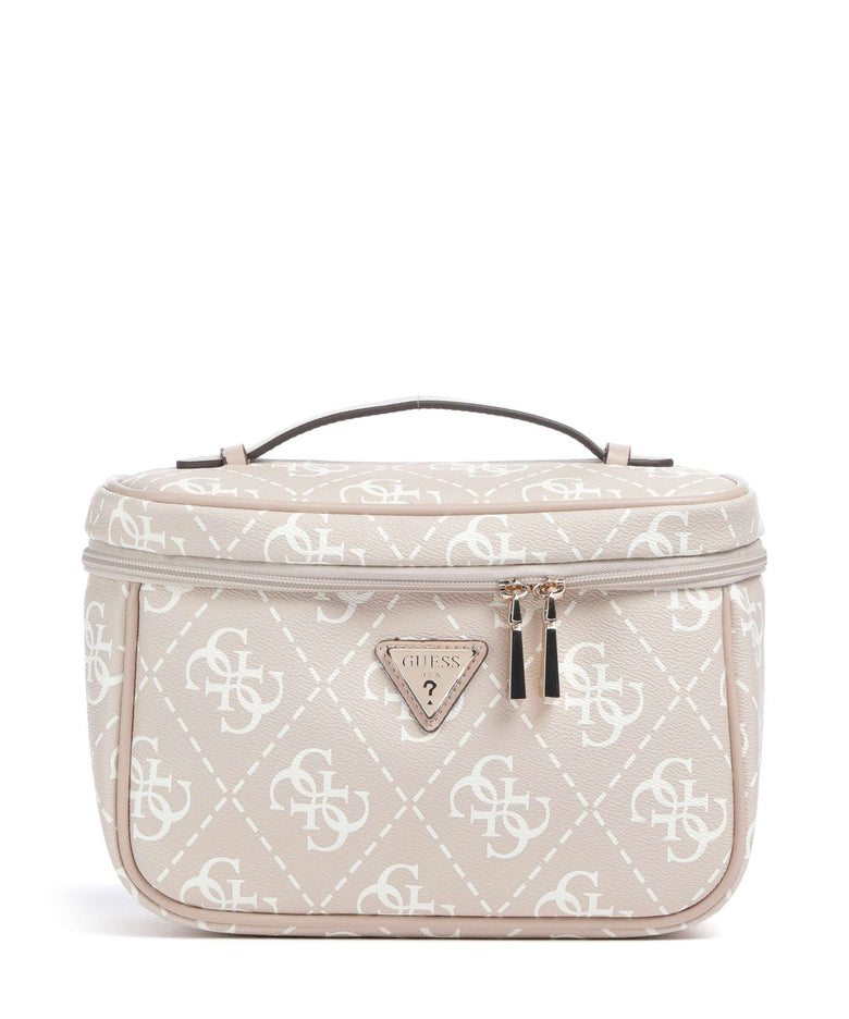 Guess Berta Maxi 4G Toiletry bag sand logo