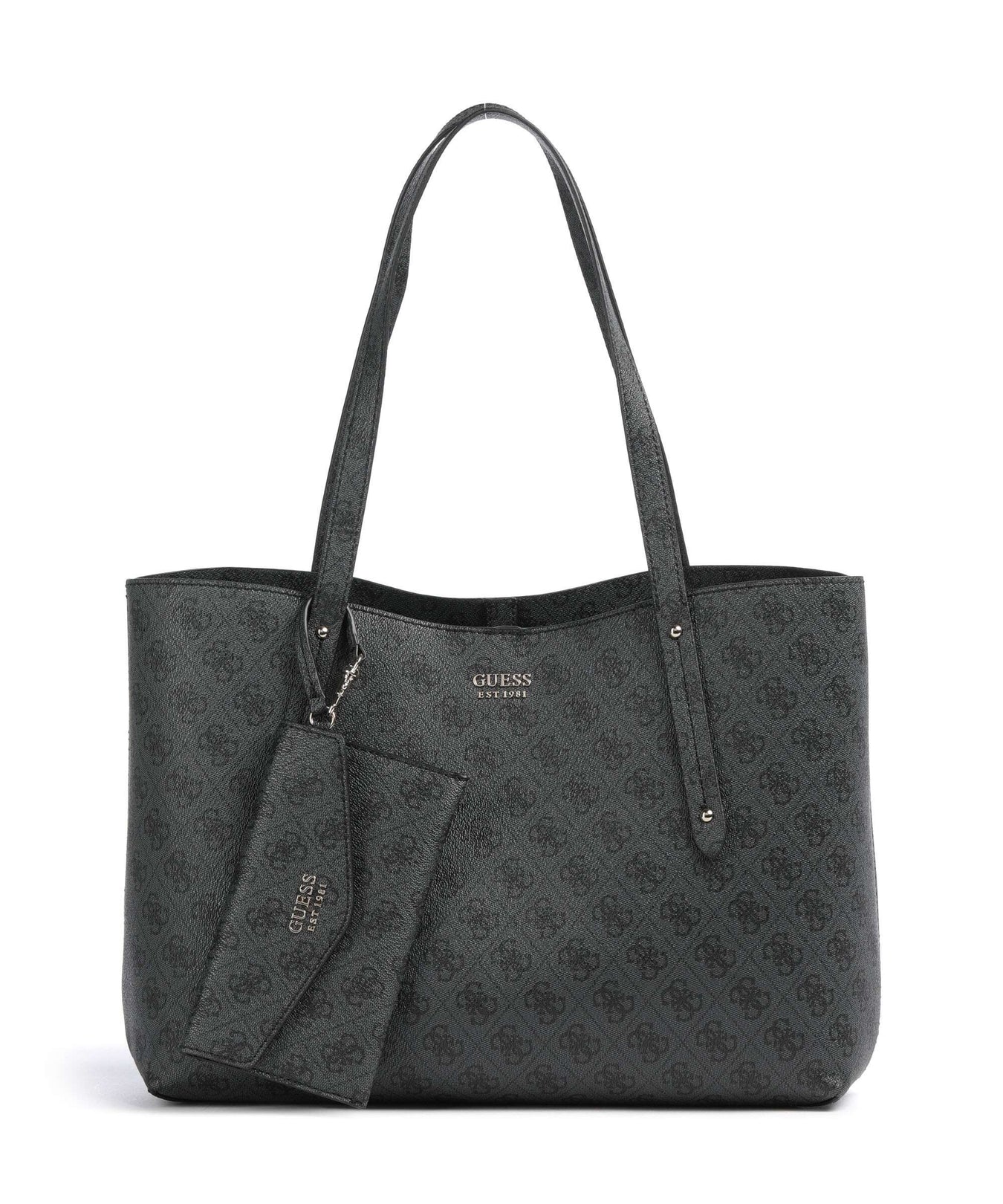Guess Brenton Tote bag coal logo