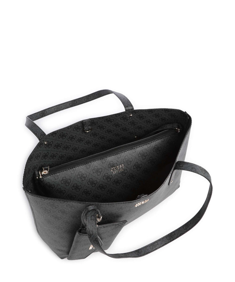 Guess Brenton Tote bag coal logo