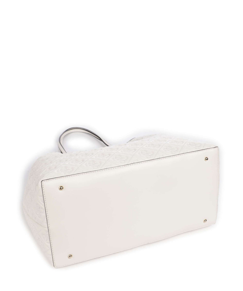 Guess Adelasia Tote bag offwhite