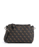Guess Noelle Q Logo Borsa a tracolla brown logo