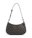 Guess Noelle Q Logo Borsa a spalla brown logo