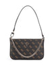 Guess Noelle Q Logo Borsa a spalla brown logo