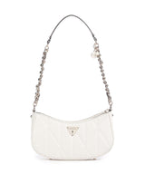 Guess Aldina G-Shine Borsa a spalla offwhite