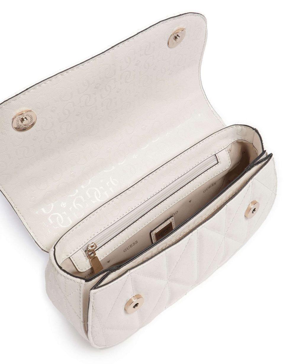 Guess Aldina G-Shine Crossbody bag offwhite