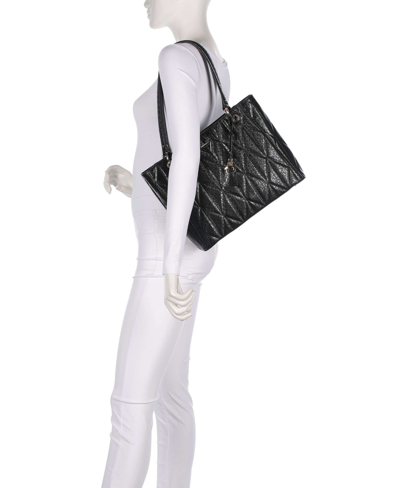 Guess Aldina G-Shine Tote bag black