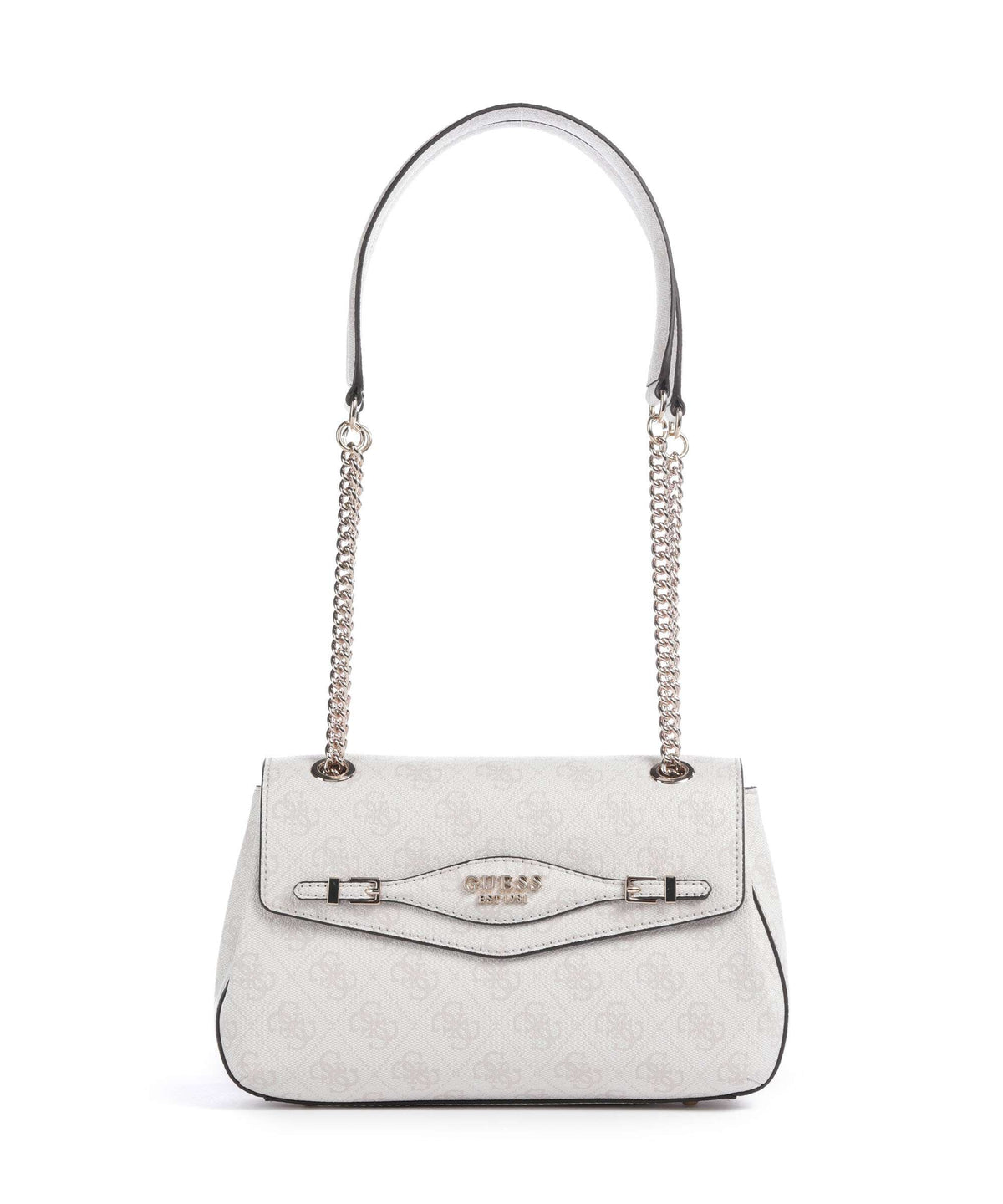 Guess Katya 4G Logo Shoulder bag white logo