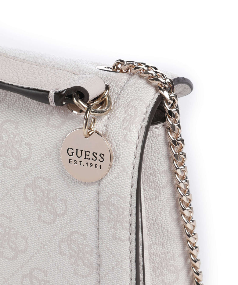 Guess Noelle Shoulder bag white logo