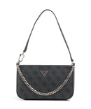 Guess Noelle Mini Borsa a spalla coal logo