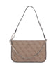 Guess Noelle Mini Borsa a spalla latte logo/brown