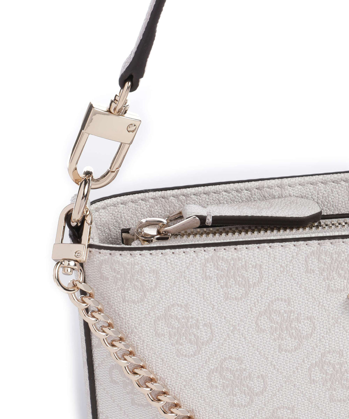 Guess Noelle Mini Shoulder bag white logo
