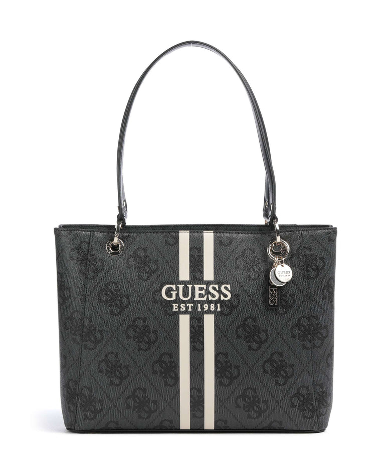 Guess Noelle 4G Logo Tote bag coal logo