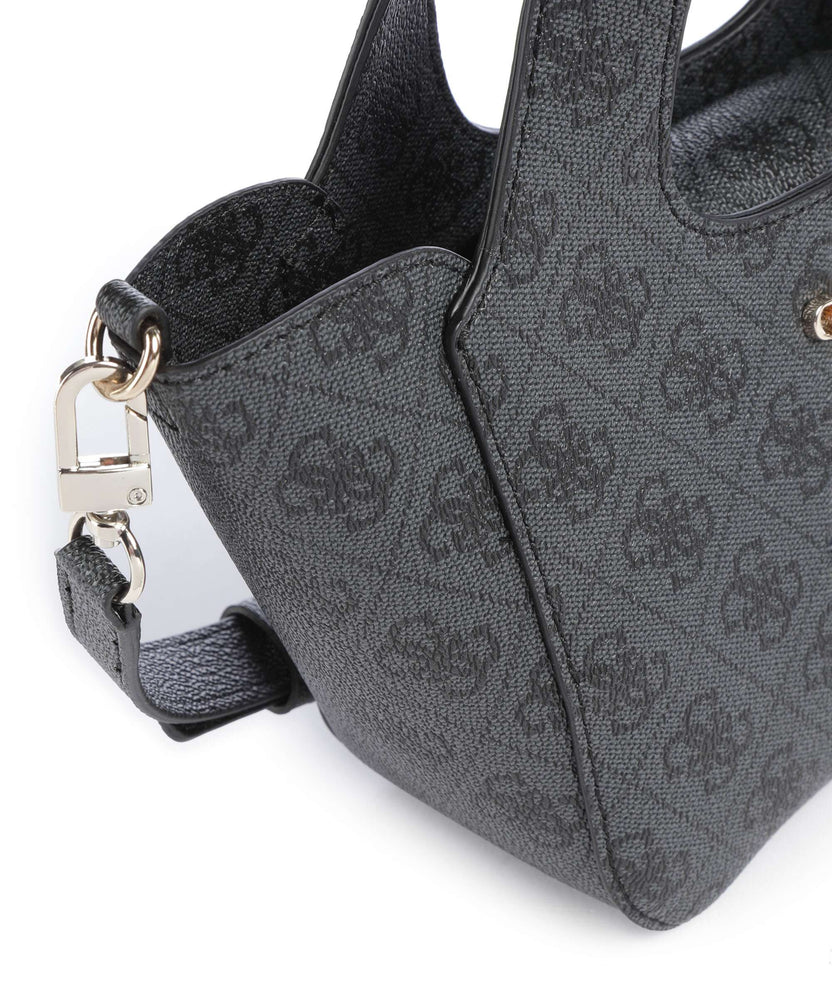 Guess Calista Mini Crossbody bag coal logo