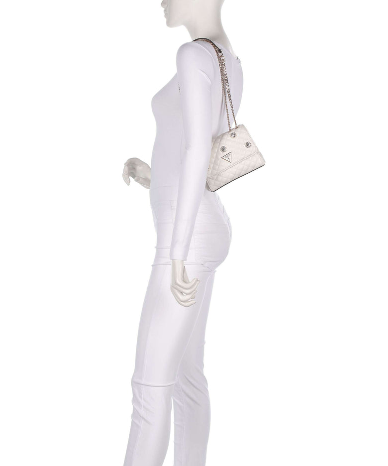 Guess Everlee Shoulder bag offwhite