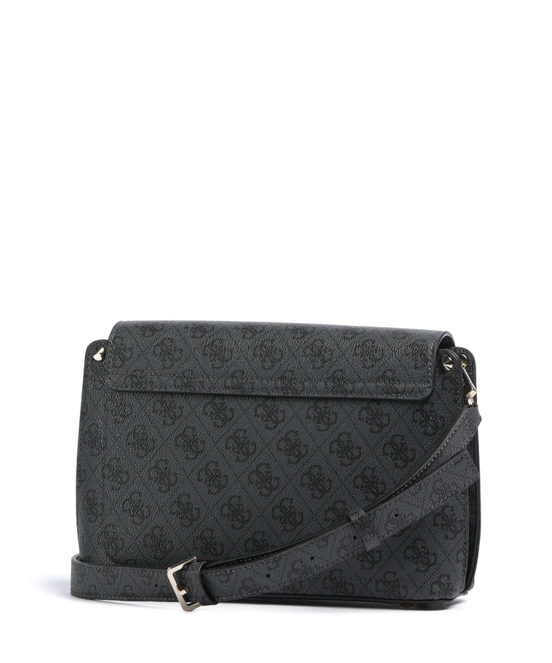 Guess Meridian Crossbody bag coal logo