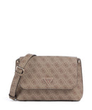 Guess Meridian Borsa a tracolla latte logo