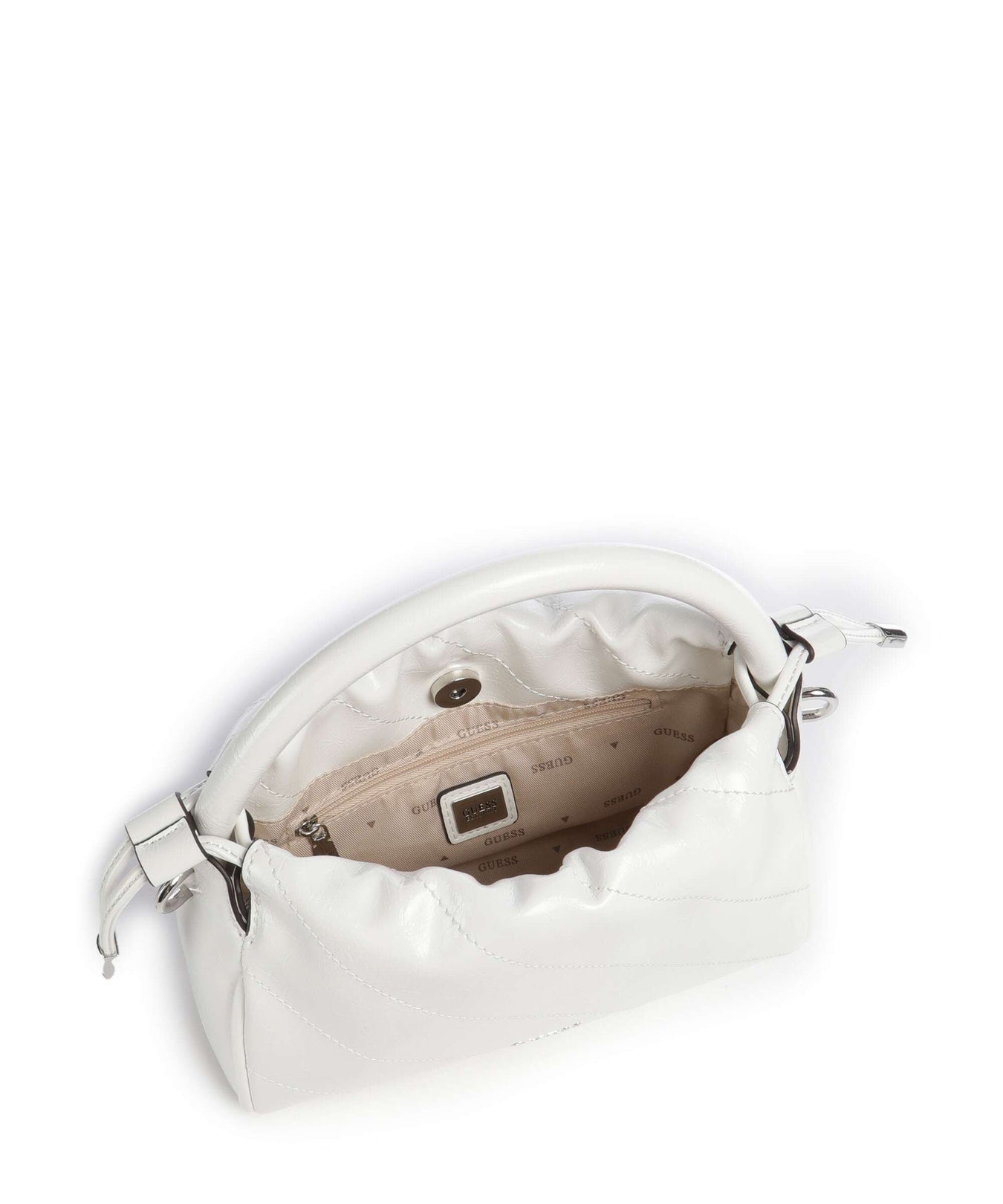 Guess Amys Bucket bag white