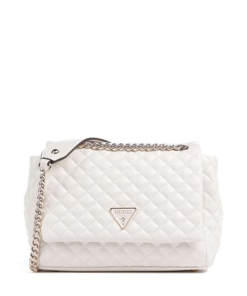Guess Everlee Borsa a spalla offwhite