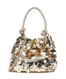 Guess Holiday Borsa a secchiello gold