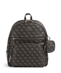 Guess Power Play Backpack brown logo