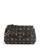 Guess Silia Shoulder bag espresso logo