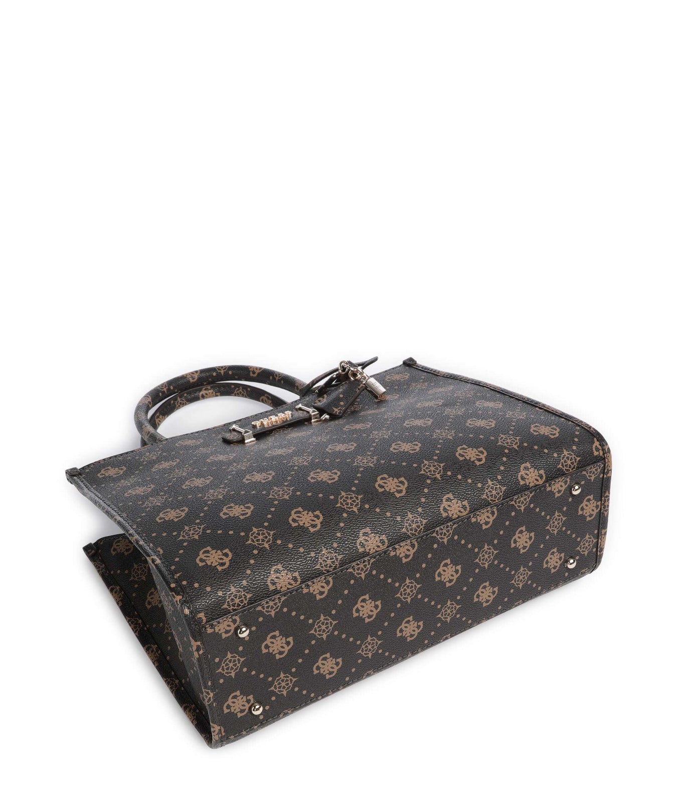 Guess Silia Handbag espresso logo