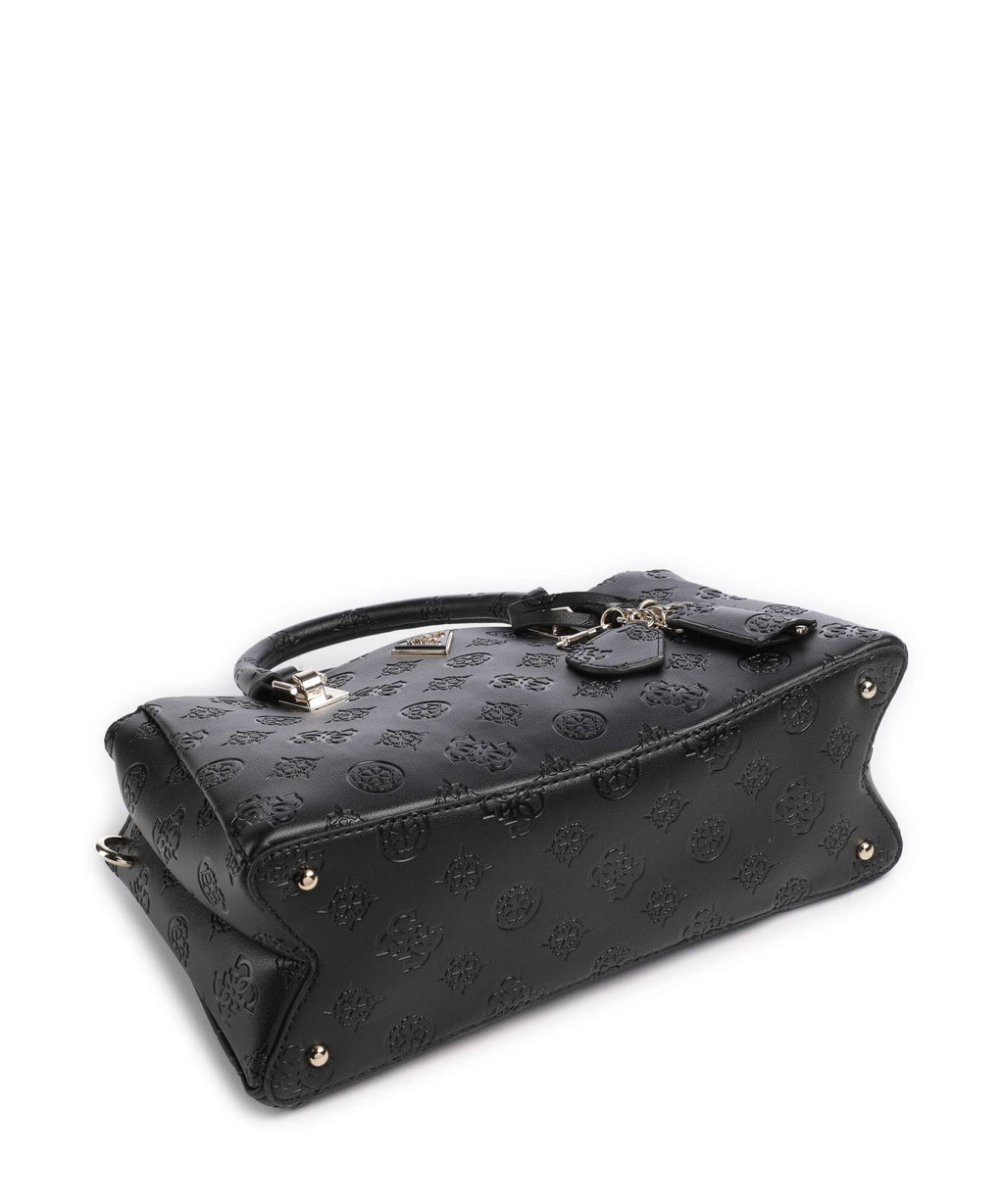 Guess Tisha Handbag black logo