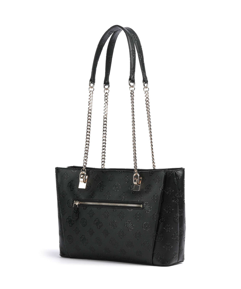 Guess Tisha Tote bag black logo