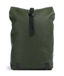 Brooks England Pickwick Cotton Canvas Large Zaino roll-top forest