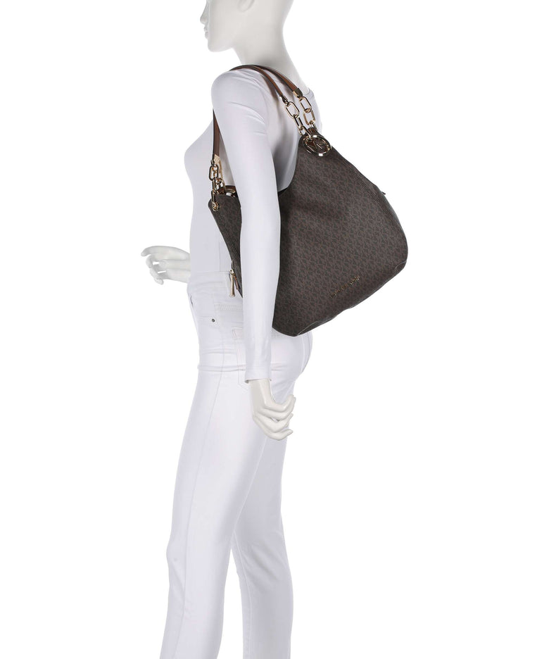 Michael Kors Lillie Hobo bag brown/acorn