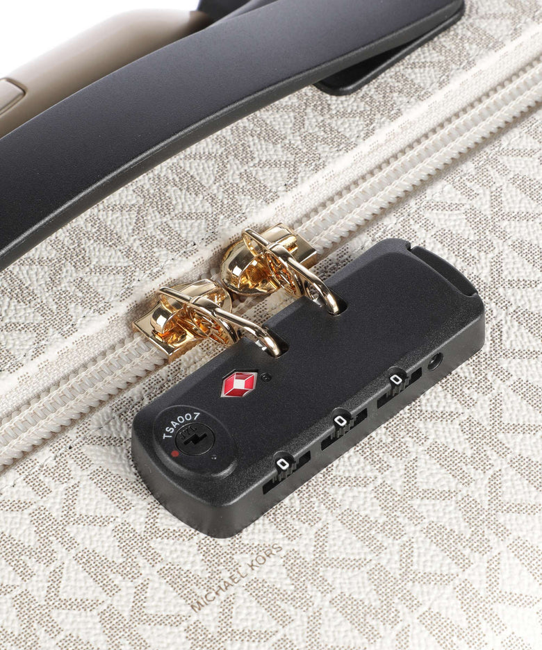 Michael Kors Travel Spinner (4 wheels) vanilla/acrn