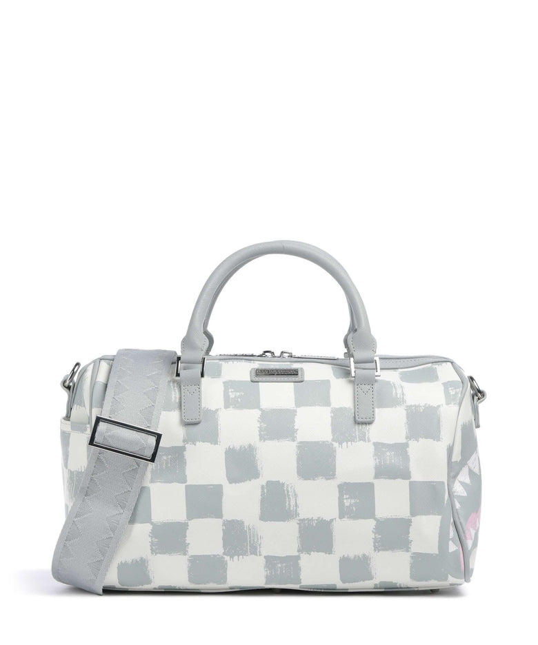 Sprayground Vanquish Cream Weekend bag white/grey