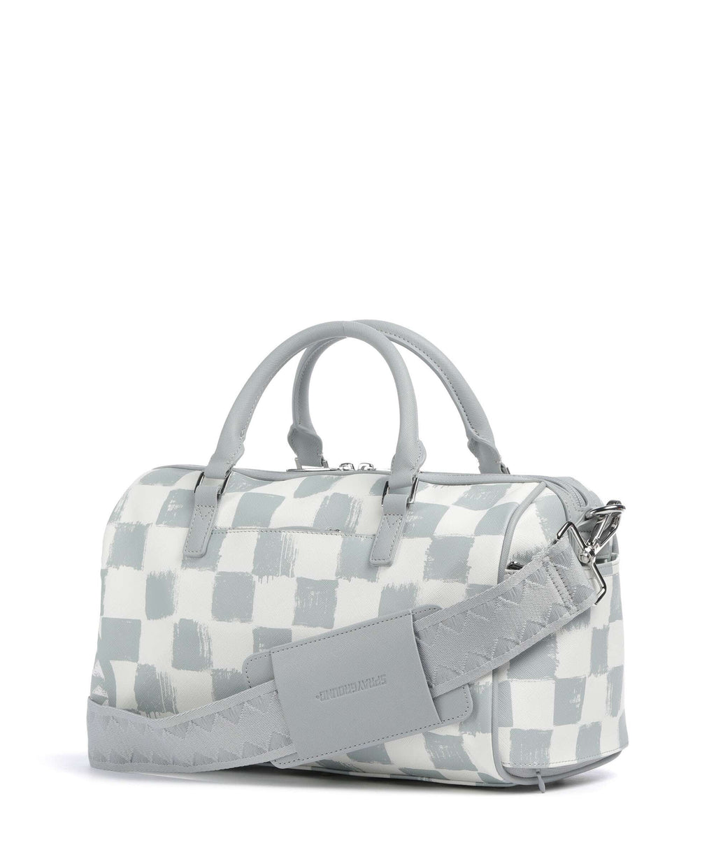 Sprayground Vanquish Cream Weekend bag white/grey