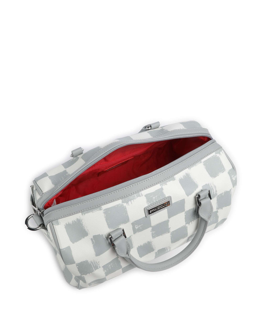 Sprayground Vanquish Cream Weekend bag white/grey