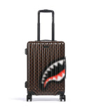 Sprayground Sharks in Paris Blur Valigia trolley (4 ruote) brown/black