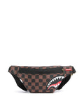 Sprayground Peeking Character Check Belt bag multicolour