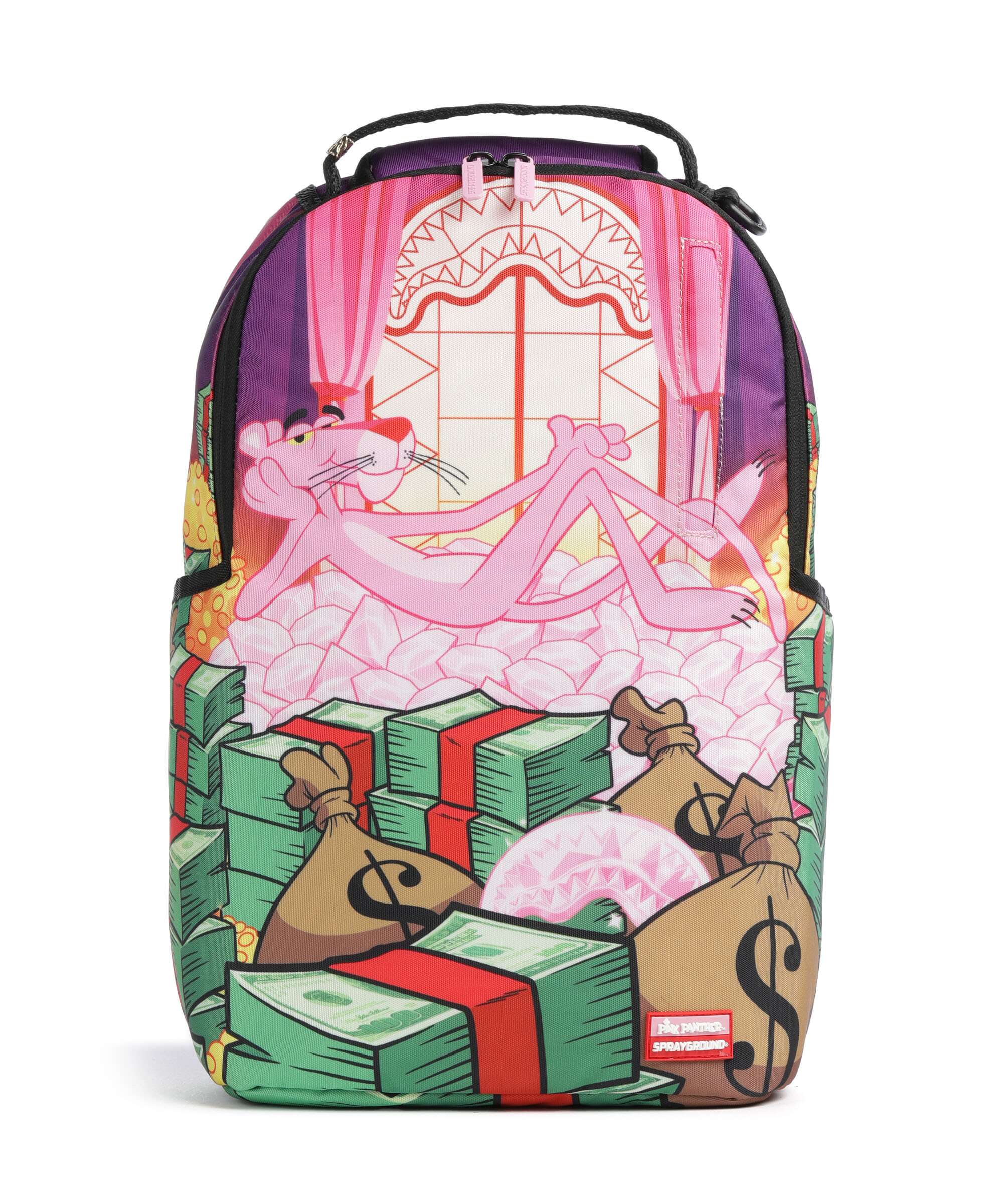 Sprayground Pink Panther Money Stash Zaino 13″ poliestere