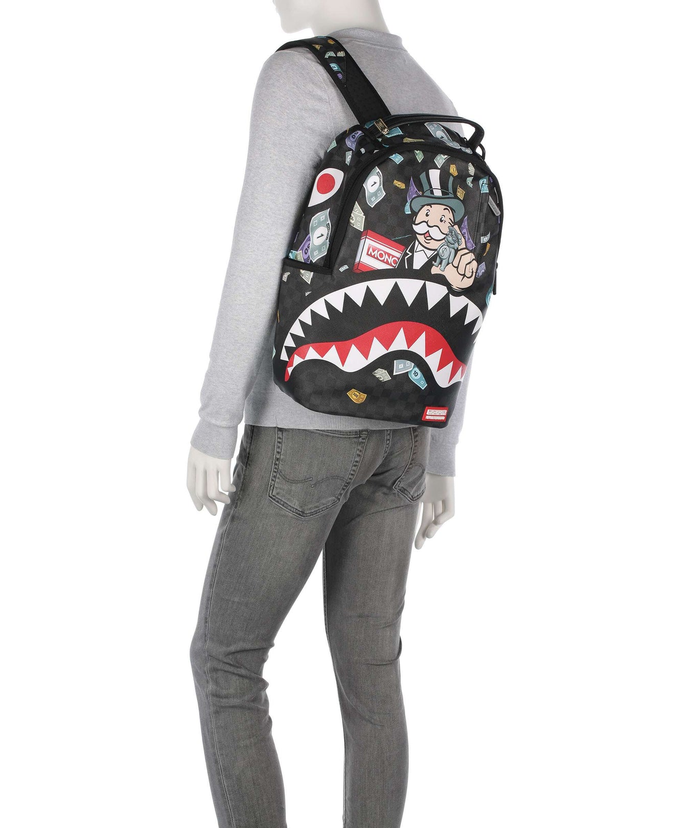 Sprayground Monopoly x Sprayground Characters Backpack multicolour
