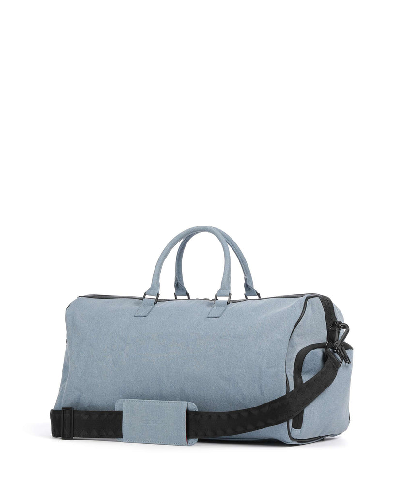Sprayground Denim Shark Weekend bag blue
