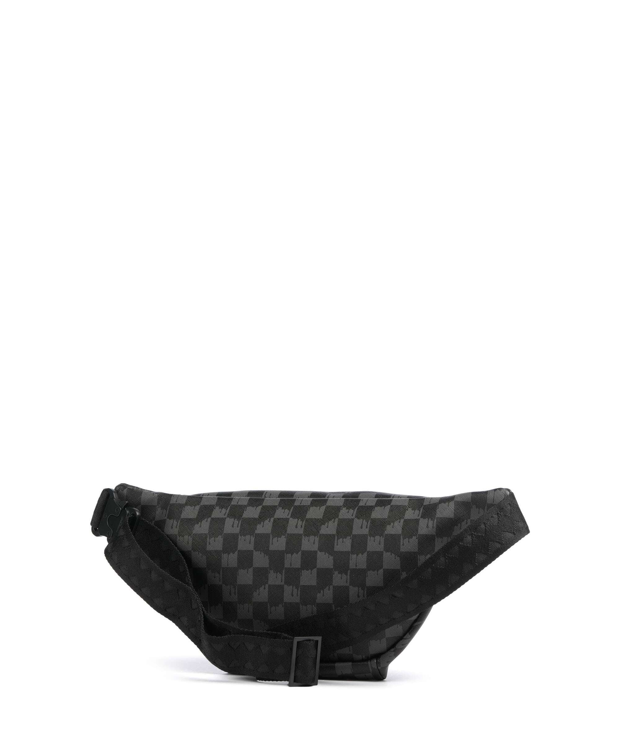 Sprayground Dripping Sharks in Paris Belt bag black