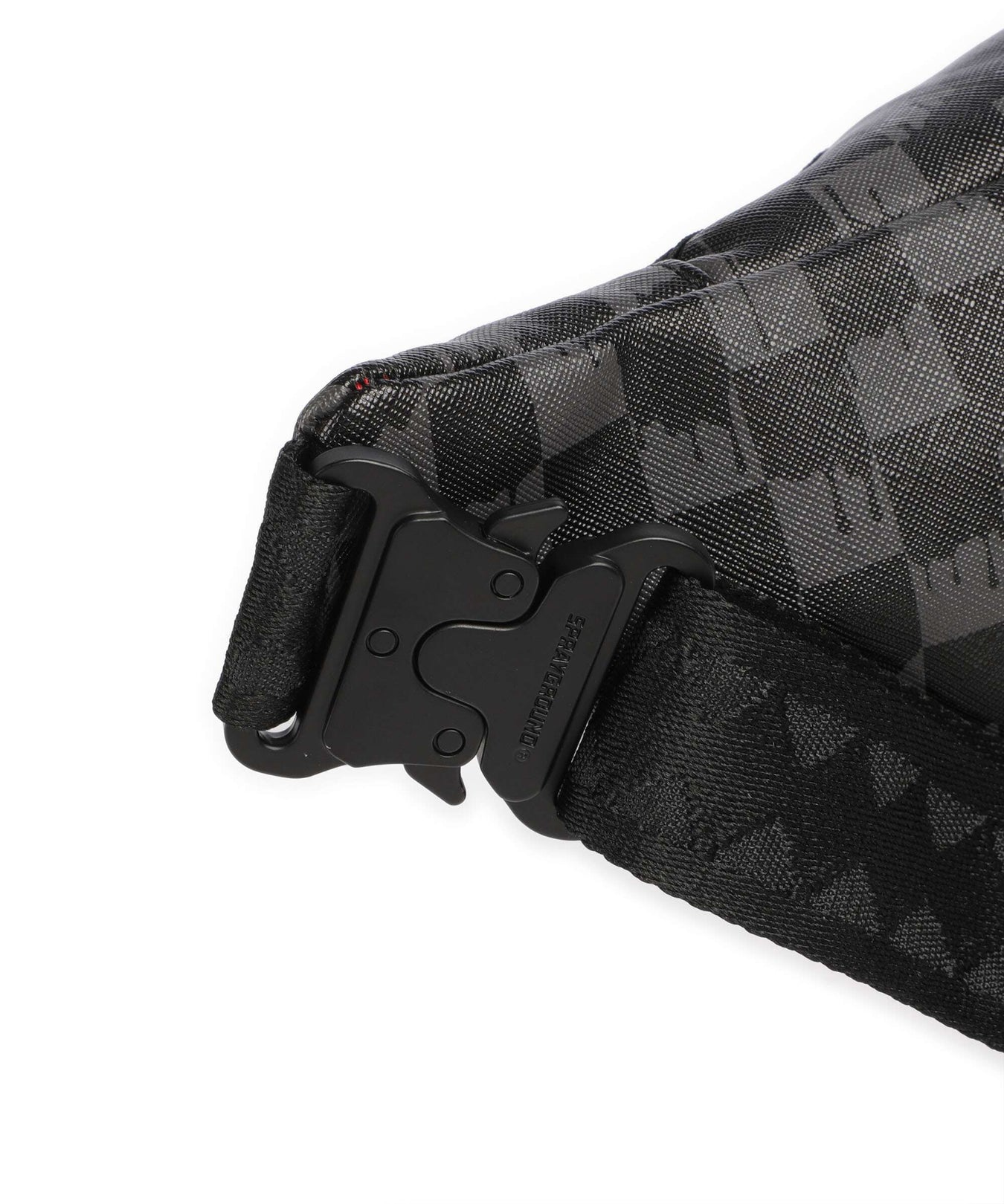 Sprayground Dripping Sharks in Paris Fanny pack black