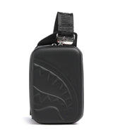Sprayground Printed Zipper Shark Borsa sling black