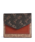 Coach Wyn Wallet tan brown rust