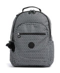 Kipling Basic Seoul Backpack signature print