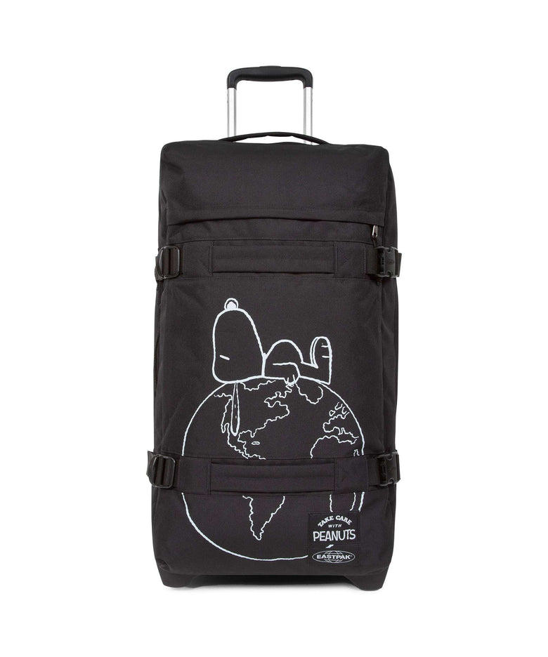 Eastpak Transit'R L Travel bag with wheels peanuts placed