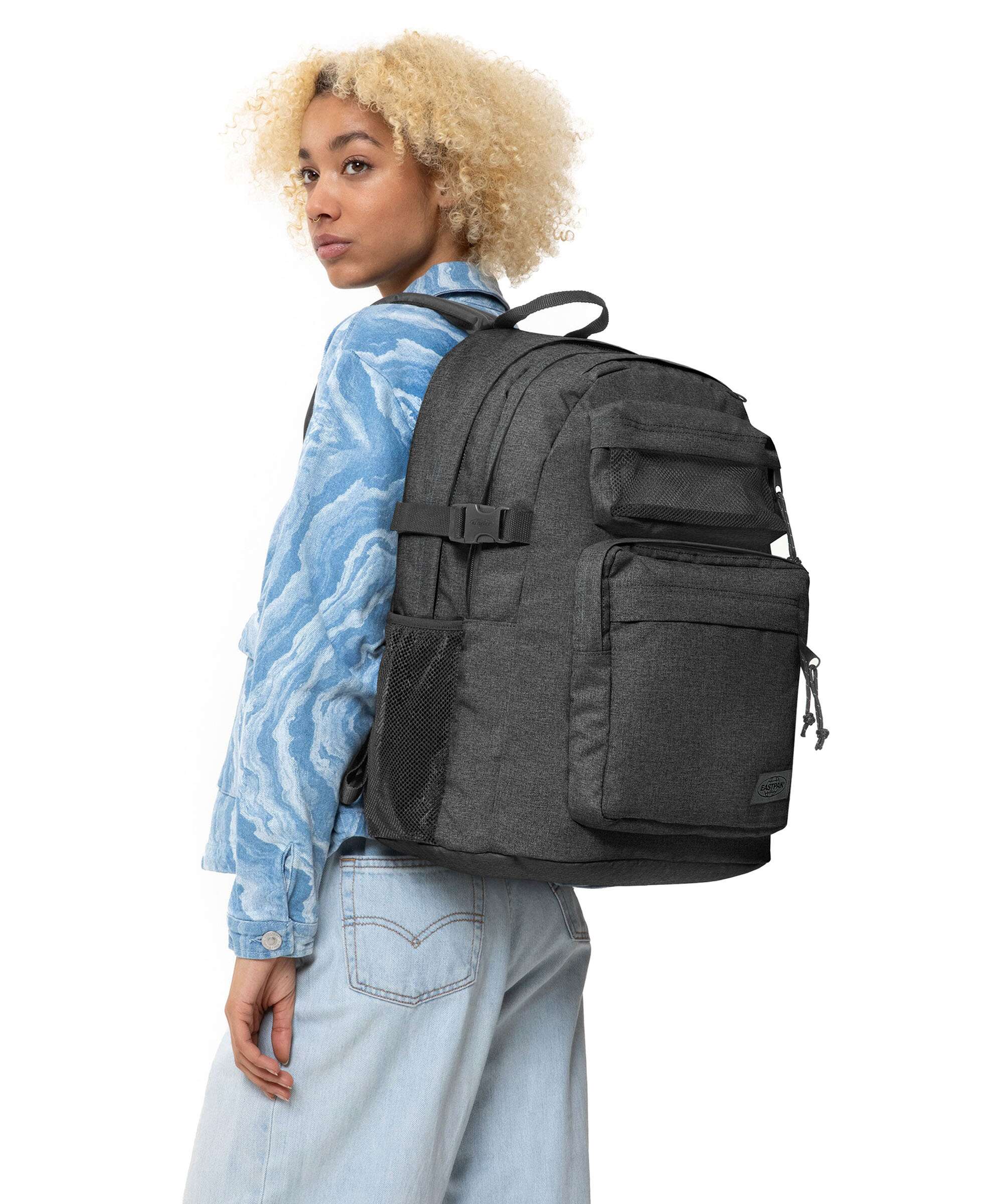 Eastpak Double Pro Backpack black denim