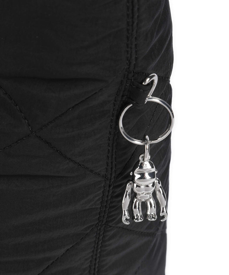 Kipling Crinkled Quilt Colissa Up Tote bag cosmic black