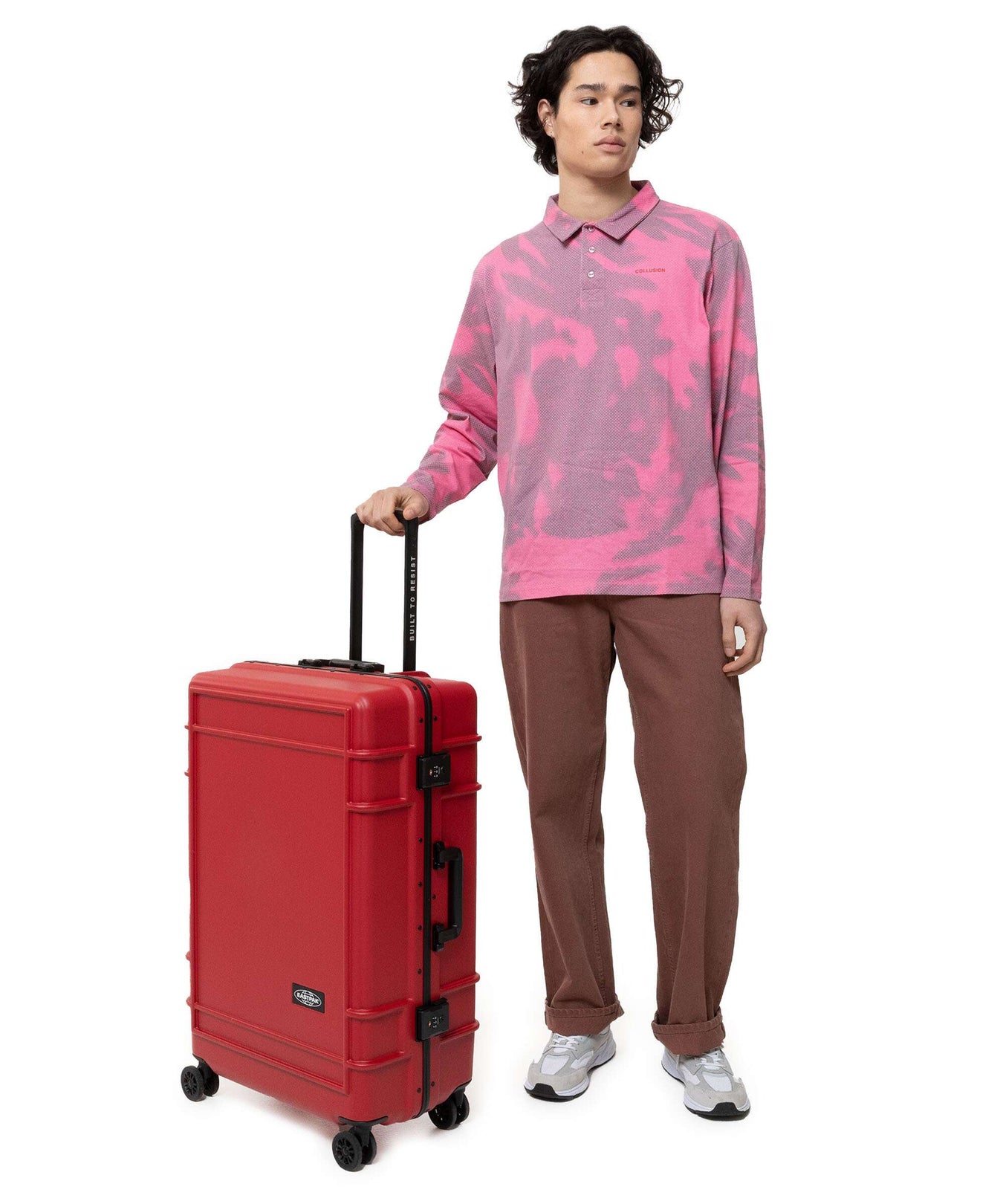 Eastpak Resist'R Case Spinner (4 wheels) fire red